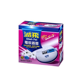 滅飛紙片型電蚊器